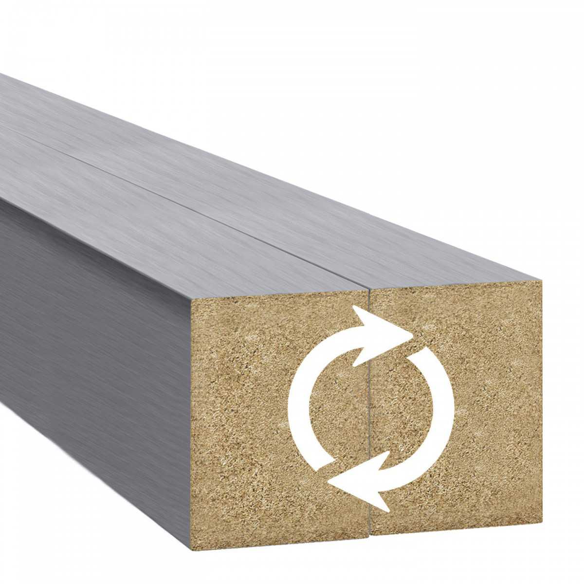 Dekorativne lajsne 3x4 cm - Srebrni Hrast