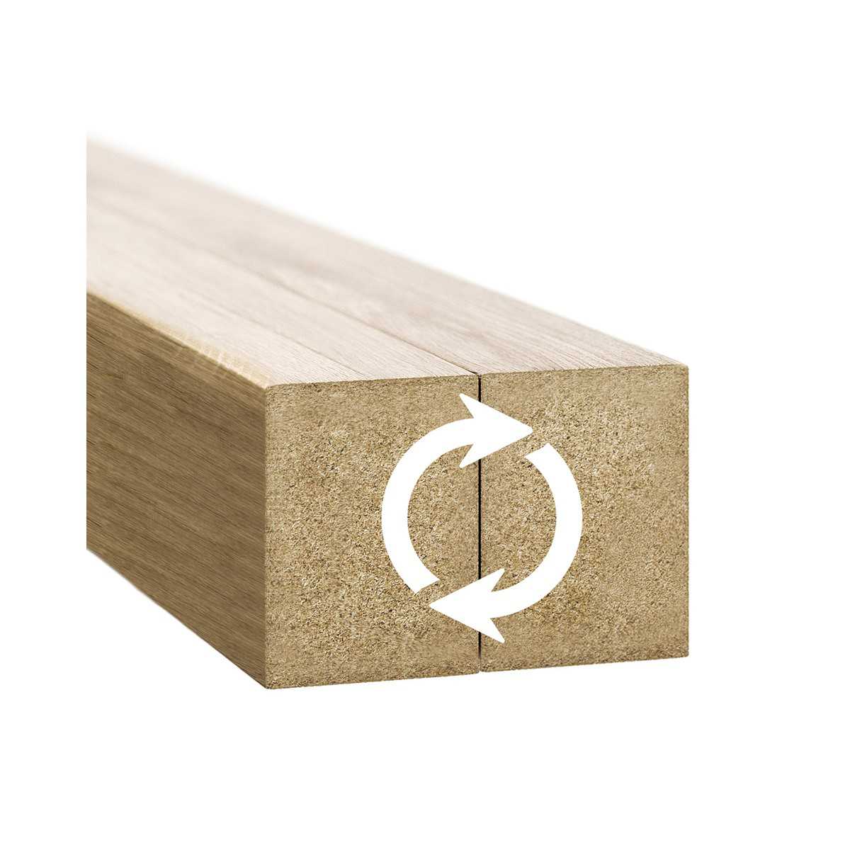 Dekorativne lajsne 3x4 cm - Hrast Sonoma