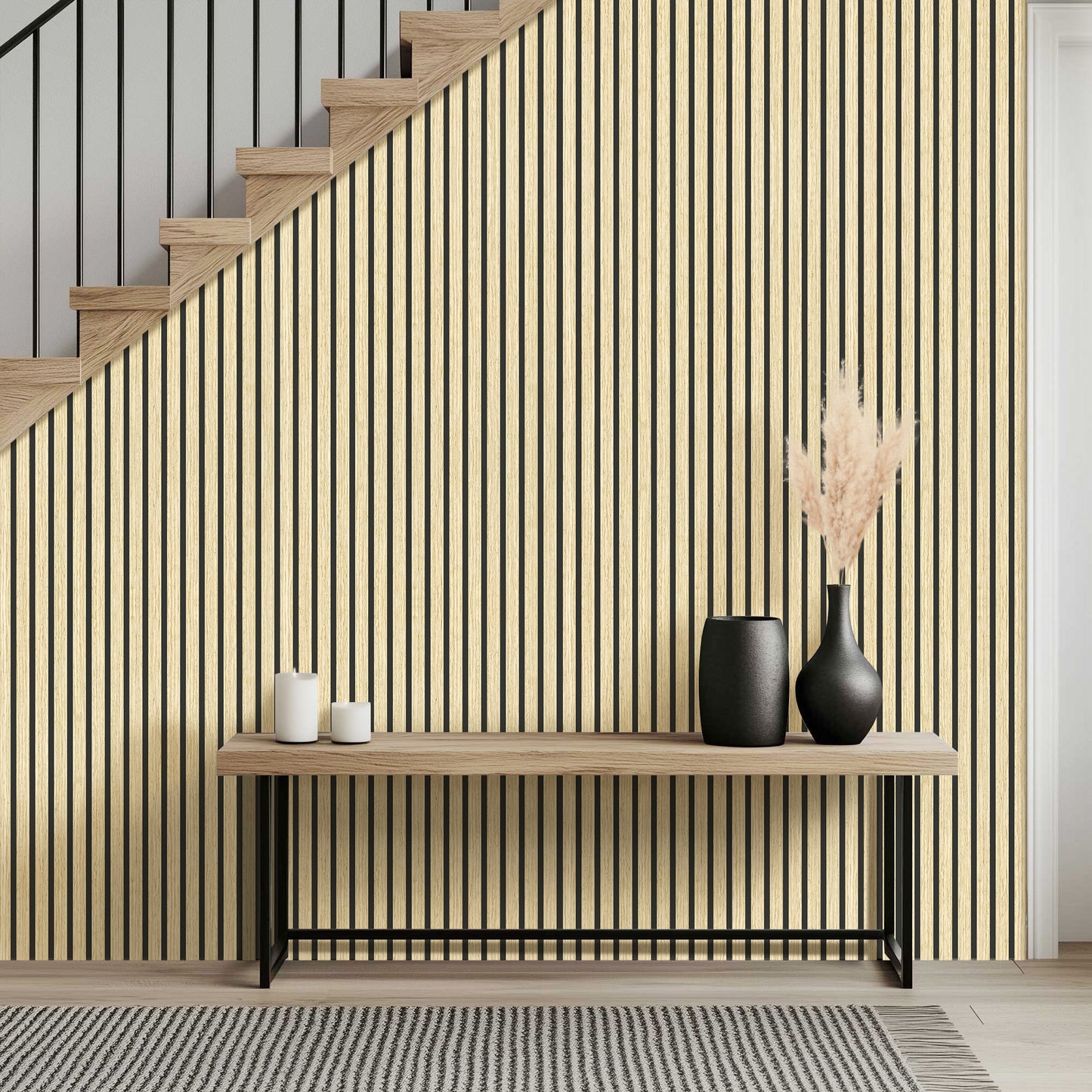 -50% NATURE Akustični drveni paneli 240x60 cm - Hrast